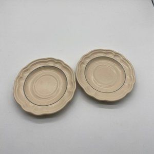 2 Vintage Pfaltzgraff Remembrance Saucers Saucer Plate